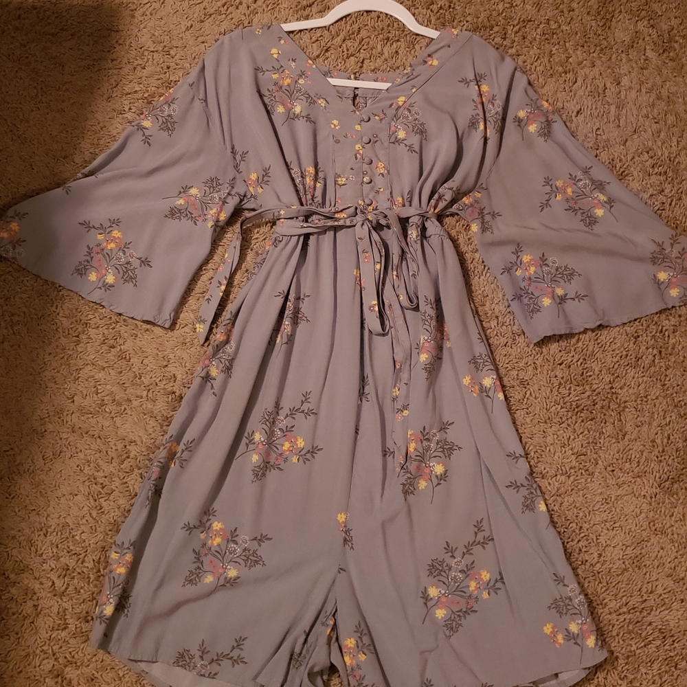 Maternity romper